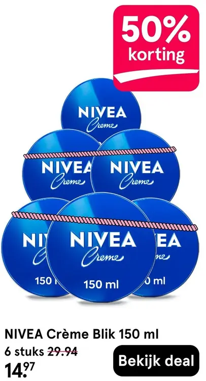 Aanbieding: Crème Blik 150 ml