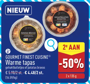 Promotie: Warme tapas