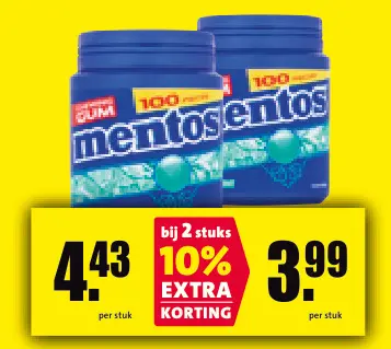 Aanbieding: Mentos
