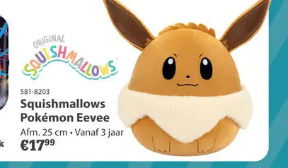 Aanbieding: Squishmallows Pokémon Eevee