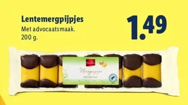 Aanbieding: Lentemergpijpjes
