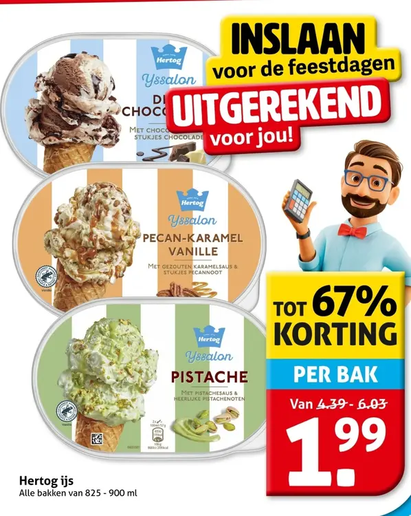 Aanbieding: Hertog ijs