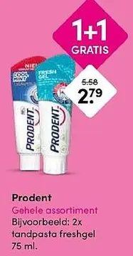 Aanbieding: Prodent Gehele assortiment