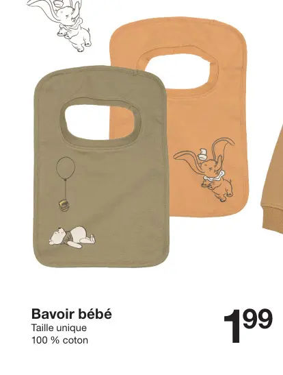 Offre: Bavoir bébé