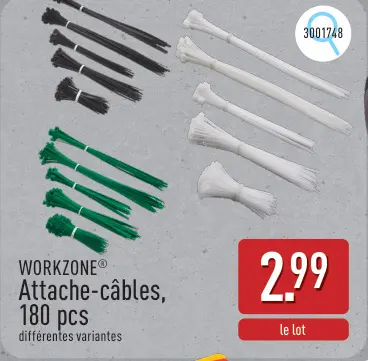 Offre: Attache-câbles