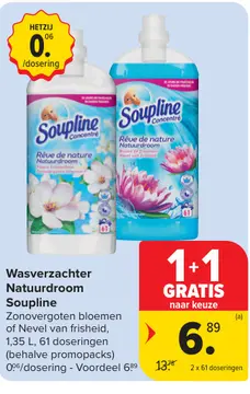 Aanbieding: Wasverzachter Natuurdroom Soupline