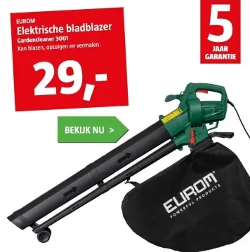 Aanbieding: Elektrische bladblazer