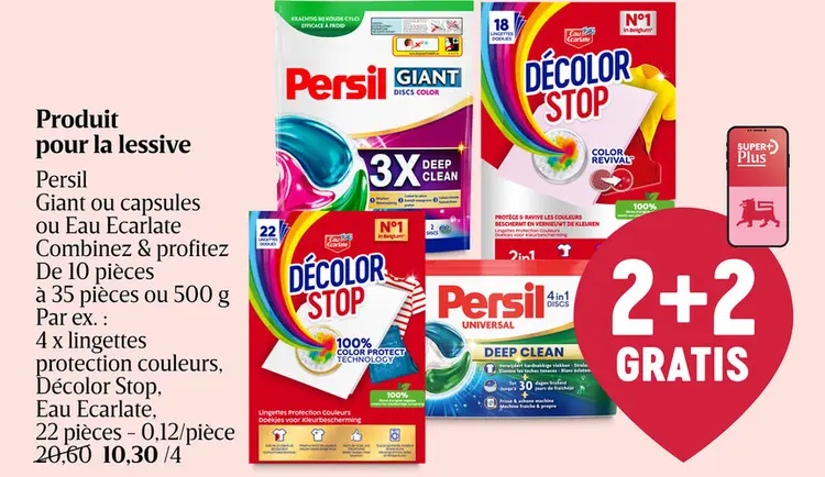 Offre: Produit pour la lessive