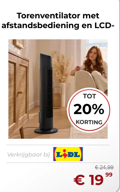 Aanbieding: Torenventilator