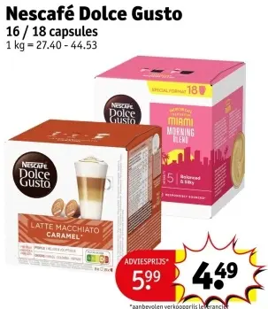 Promotie: Dolce Gusto