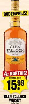 Aanbieding: Glen talloch whisky