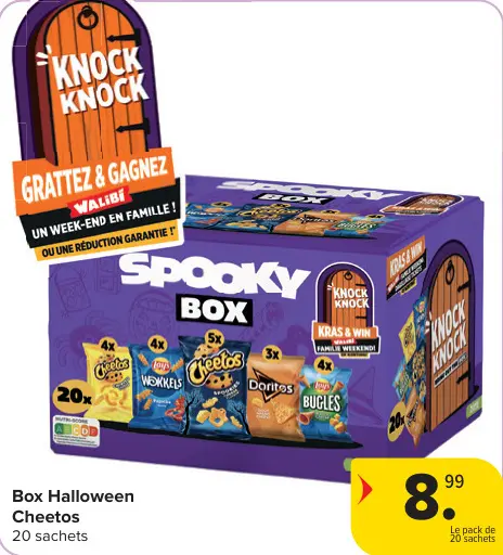 Offre: Box Halloween Cheetos