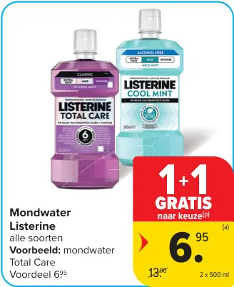 Promotie: Mondwater