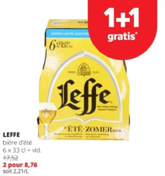 Offre: Bière d'été