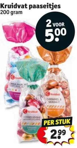 Aanbieding: paaseitjes