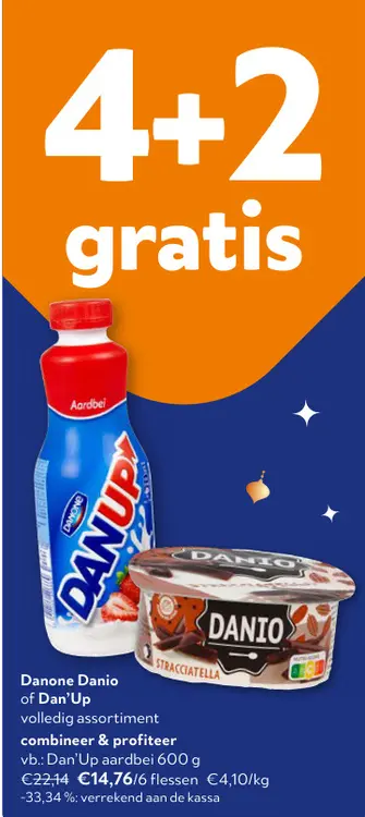 Promotie: Danone Danio of Dan'Up