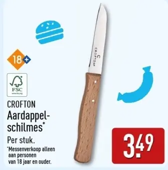 Aanbieding: Aardappelschilmes