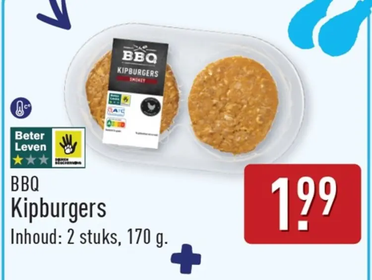 Aanbieding: BBQ Kipburgers