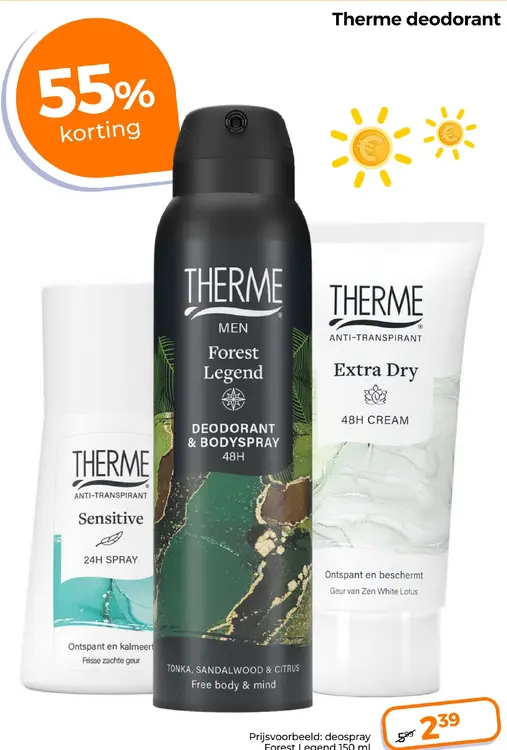 Aanbieding: deodorant