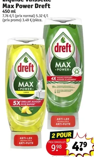 Offre: Max Power Dreft