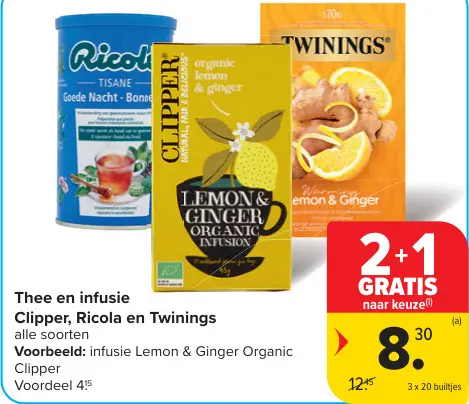 Offre: Thé et infusion