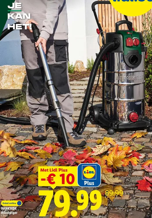 Promotie: Alleszuiger