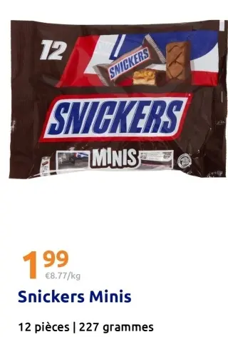 Offre: Snickers Minis