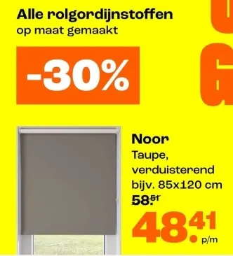 Aanbieding: Rolgordijnstoffen Noor