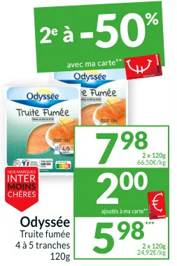 Offre: Truite fumée