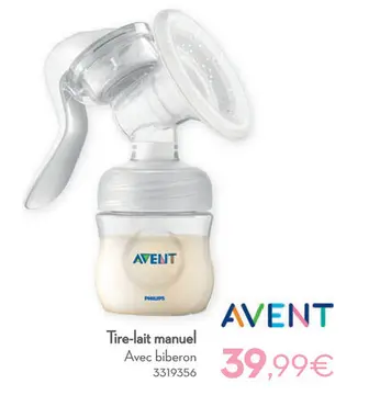 Offre: Tire-lait manuel