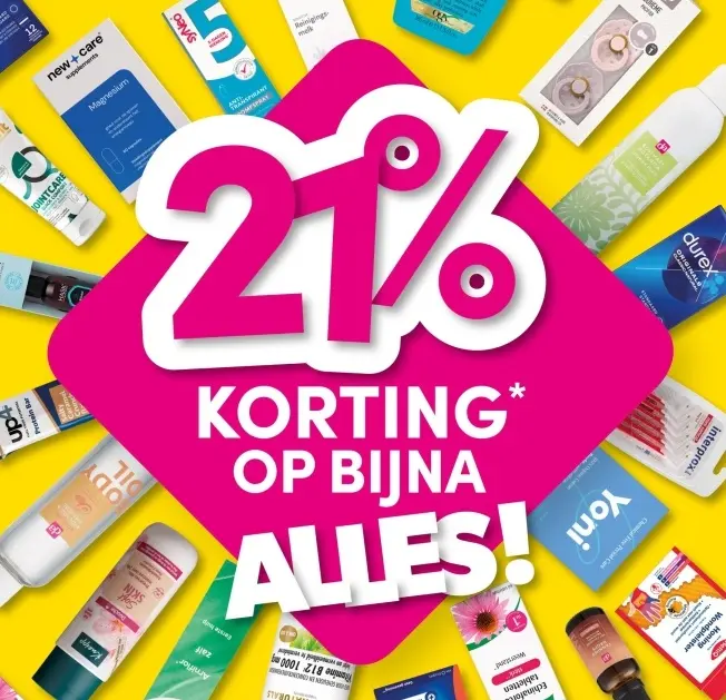 Aanbieding: Korting op bijna alles!