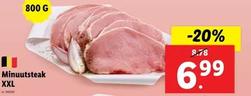 Aanbieding: Minuutsteak XXL