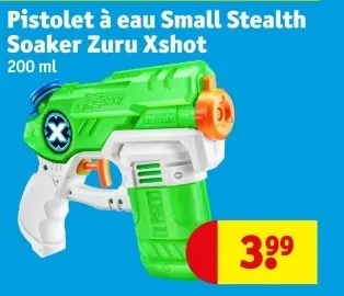 Offre: Pistolet à eau Small Stealth Soaker Zuru Xshot