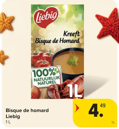 Offre: Bisque de homard