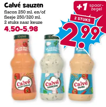 Aanbieding: Calvé sauzen