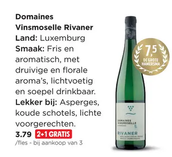 Promotie: Vinsmoselle Rivaner