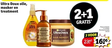 Aanbieding: Ultra Doux olie, masker en treatment