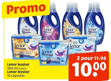 Offre: Lenor lessive