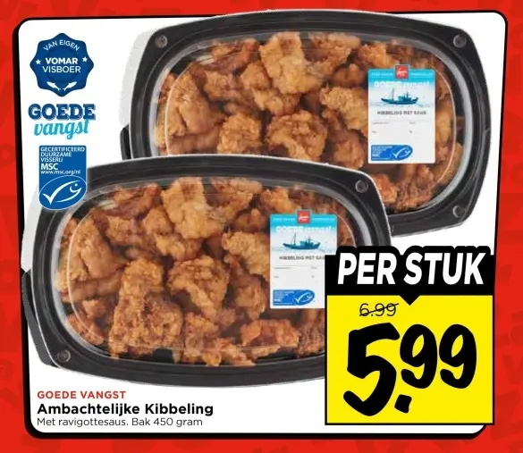 Aanbieding: Ambachtelijke Kibbeling