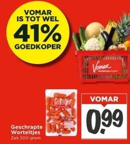 Aanbieding: Geschrapte Worteltjes
