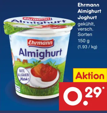 Aanbieding: Almighurt Joghurt