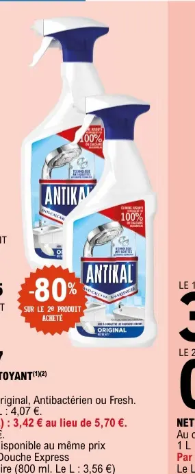 Offre: Spray nettoyant Antikal