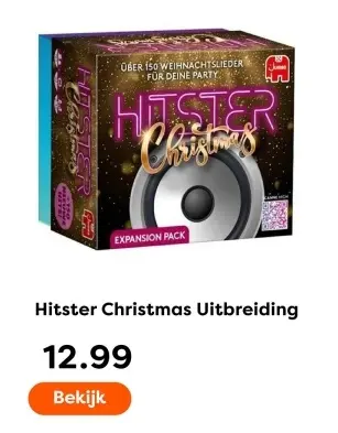 Aanbieding: Hitster Christmas Uitbreiding