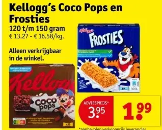 Promotie: Coco Pops en Frosties
