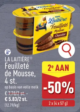 Promotie: Feuilleté de Mousse