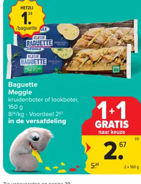 Aanbieding: Baguette Meggle