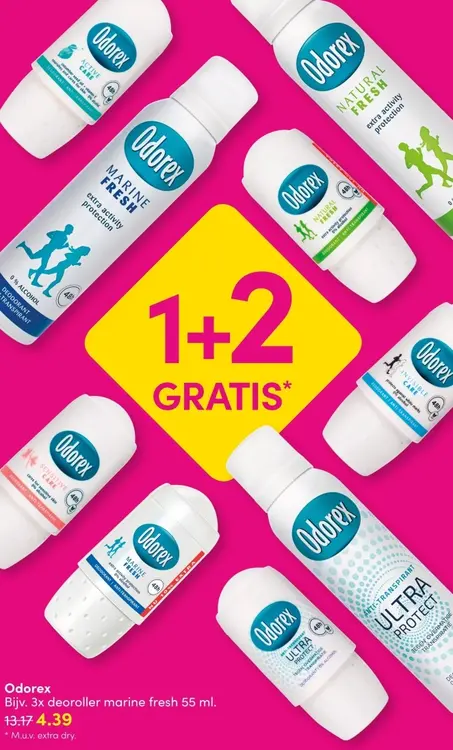 Aanbieding: deoroller marine fresh