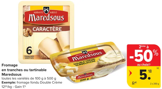 Offre: Fromage