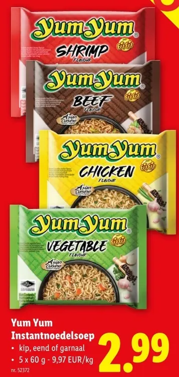 Promotie: Instantnoedelsoep