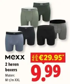 Aanbieding: Mexx 2 heren boxers